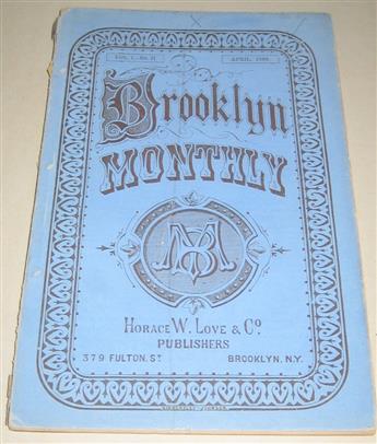 (NEW YORK--BROOKLYN.) Group of 6 pamphlets on Brooklyn.